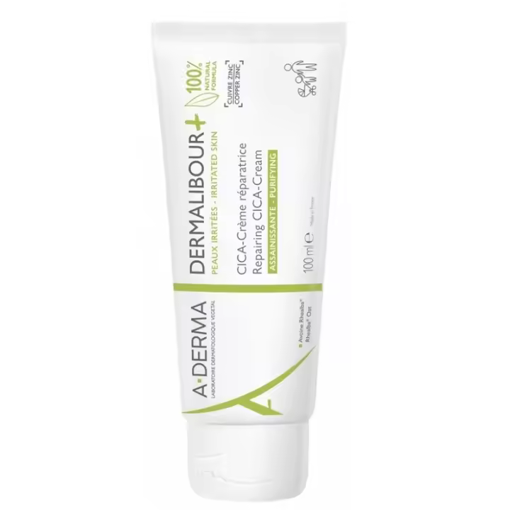 A-Derma Crema Reparadora para Piel Irritada con Extracto de Avena y Cobre y Zinc 100ml - 1