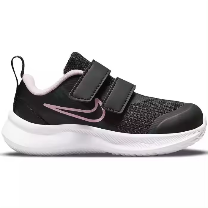ZAPATILLA NIKE STAR RUNNER NEGRO ROSA INFANTIL - 1
