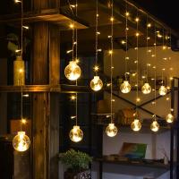 Luz De Hiedra Estelar LED Para Jardín Y Camping Decoración De Navidad Y Año Nuevo Caja De Batería De Cadena De Luces De Sfera De Desear 1 PC - details 7
