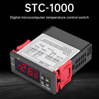 Controlador De Temperatura Digital STC-1000 DC12/24V AC110-220V 60℃~120℃ Mostrador De Pantalla Para Microcomputadora - details 0