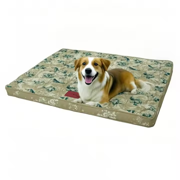 Colchoneta para dormir a prueba de orina para perros, cojín para dormir, caseta para perros, jaula para mascotas, alfombrilla para el suelo, 100 x 70 x 5 cm - 1