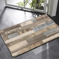 VIKAMA Alfombra De Cristal Pile Vintage Europeo Para Dormitorio Entrada Baño Antideslizante Lavable Resistente Al Polvo Y Suciedad Alfombrilla De Poliéster 100% Para Adultos - details 2