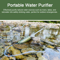 Purificador De Agua Portátil Para Camping Filtro De Bebida Para Emergencias Herramienta De Sobrevivencia Para Viajes Al Aire Libre - details 7