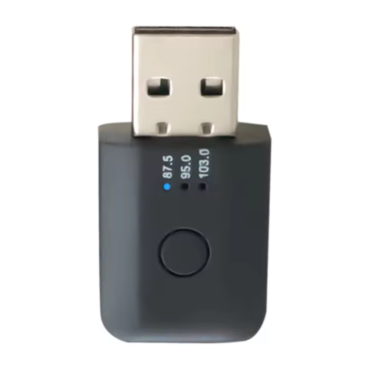 Transmisor y receptor FM para coche, Kit de manos libres con Bluetooth 5,1, miniusb, adaptador de Audio inalámbrico para coche - 1
