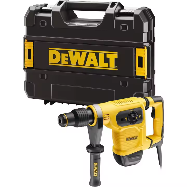 DEWALT D25481K-QS - Martillo combinado SDS-MAX, 5kg, Potencia 1050W, 6,1J, 540 rpm, Tecnología Perform & Protect, Vibración 9,4 m/s², Perforación 40 mm en Hormigón, Incluye maletín - 1