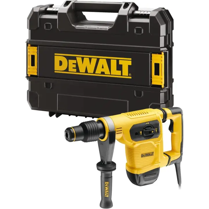 DEWALT D25481K-QS - Martillo combinado SDS-MAX, 5kg, Potencia 1050W, 6,1J, 540 rpm, Tecnología Perform & Protect, Vibración 9,4 m/s², Perforación 40 mm en Hormigón, Incluye maletín - 1