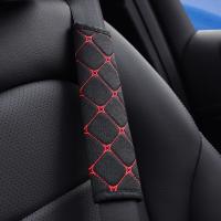 Cubierta De Cinturón De Seguridad Para Coche En Lino Bordado Tejido Transpirable Funda Para Hombro Accesorios De Coche - details 3