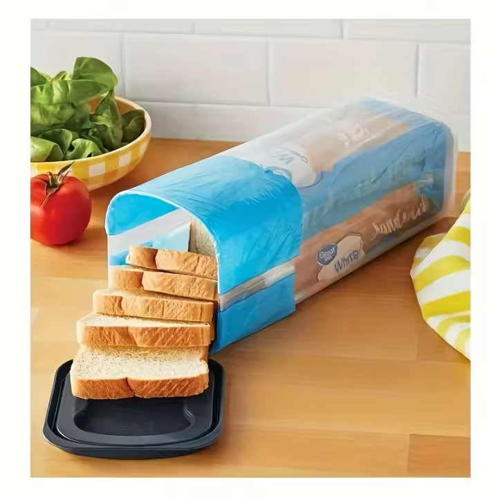Caja De Panadería Innovadora Contenedor De Almacenamiento De Pan En Plástico Que Mantiene El Pan Fresco Y Delicioso Por Un Período Extendido - 1