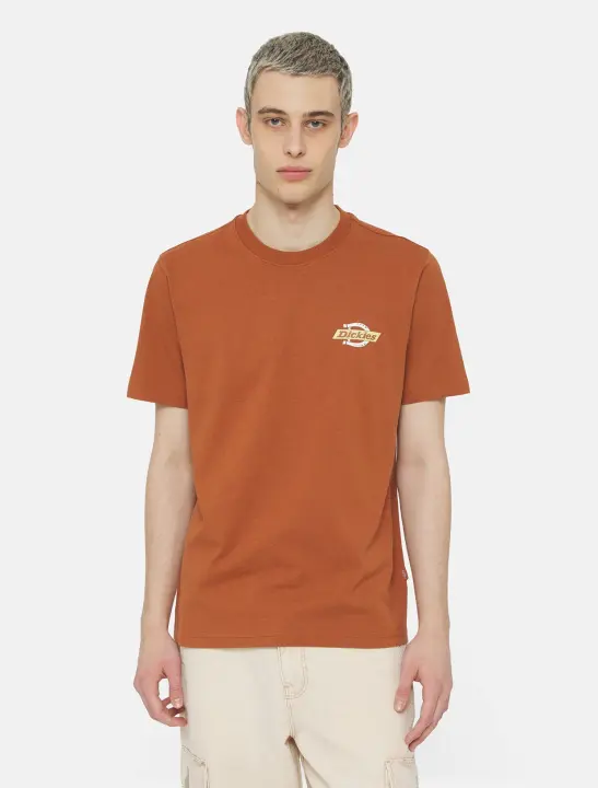 Camiseta Dickies Ss Ruston Mocha Bisque - 1