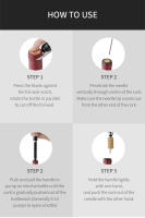 Abrevidas De Vino Tecnológicas Y Modernas Con Presión De Aire Accesorios De Cocina Y Barra Herramientas Para Sacar Tacos De Vino Eco-amigables Y Prácticas - details 8