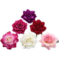 10PCS Rosas De Seda Artificiales Para Scrapbooking Flores Para DIY Coronelas Decoración De Hogar Bodas Accesorios De Año Nuevo - details 11