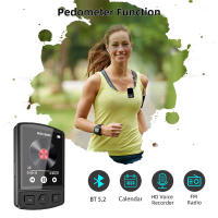 Reproductor MP3 Bluetooth 5.2 Con Pantalla De 1.77 Pulgadas Y Altavoces Calidad De Sonido Lossless Grabación E-Book Video - details 1