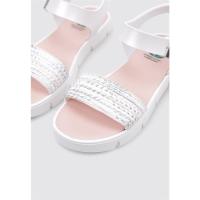 Pablosky 440904 Sandalias Planas Niña Blanco - details 1