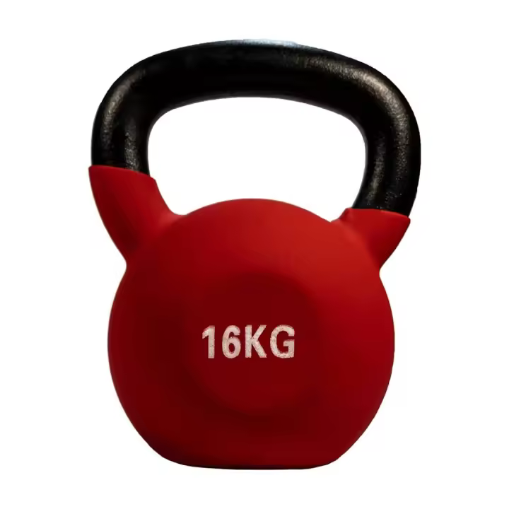 Cannon-Kettlebell de 8 a 24Kg, Pesas de Neopreno, Equipo de Entrenamiento de Hierro Ruso, Crossfit, Ejercicio, Músculo - 1
