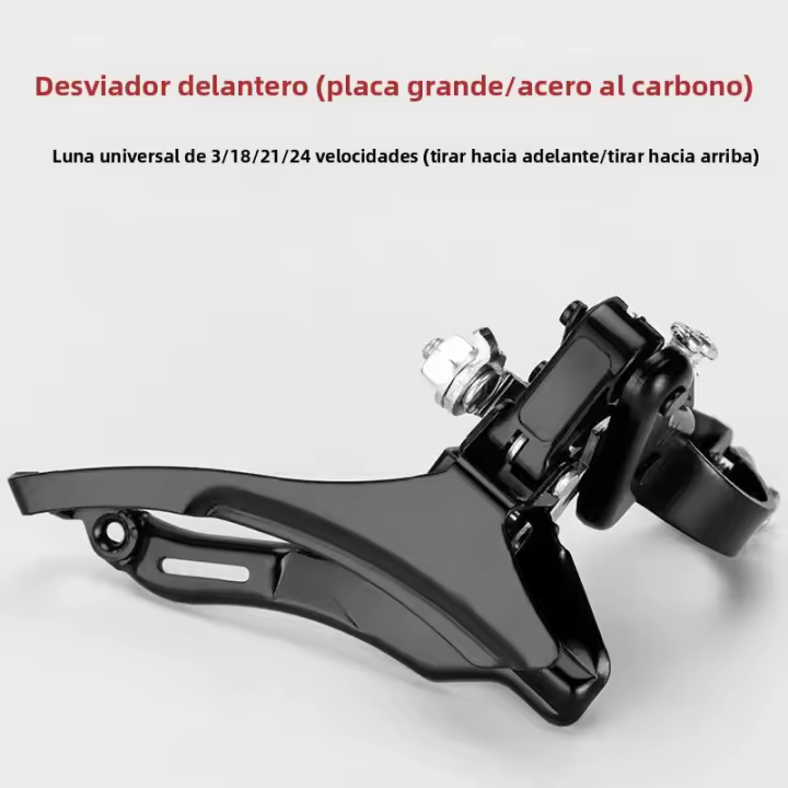 Juego De Mandos De Cambio De Derilecto Para Bicicleta De Montaña 3 Velocidades Universal Accesorio De Bicicleta MTB - 1