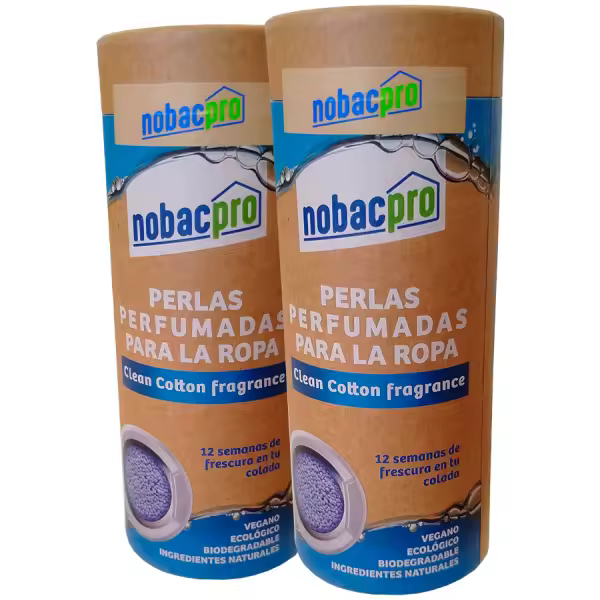 Perlas perfumadas ecológicas y veganas para la ropa 210 gr. Pack 2 botes - 1