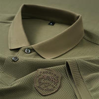 Camisa Polo De Verano Para Hombres Diseño De Moda Bordado Algodón De Seda Transpirable Casual Negocios Manga Corta - details 18
