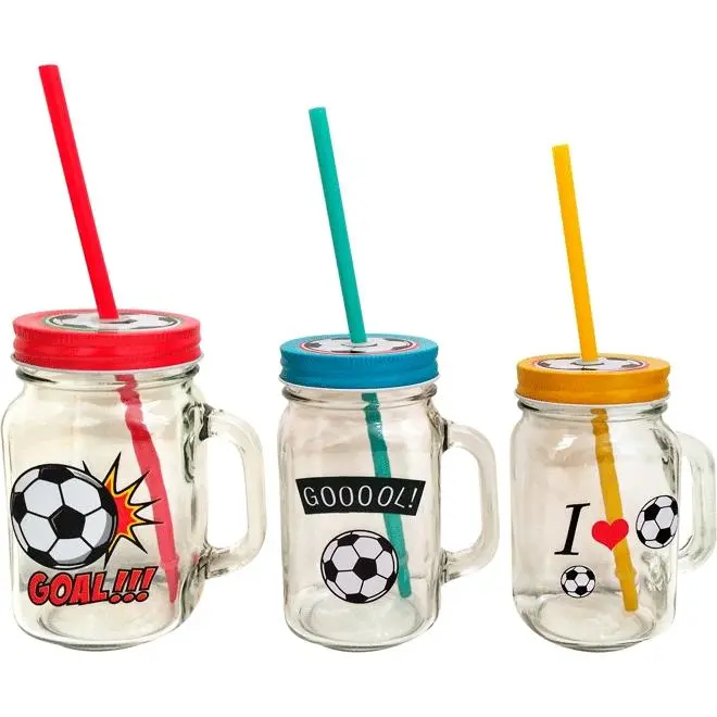 Disok Lote 10 Jarras Fútbol Termos Tazas Detalles Cumpleaños Comuniones Originales - 1
