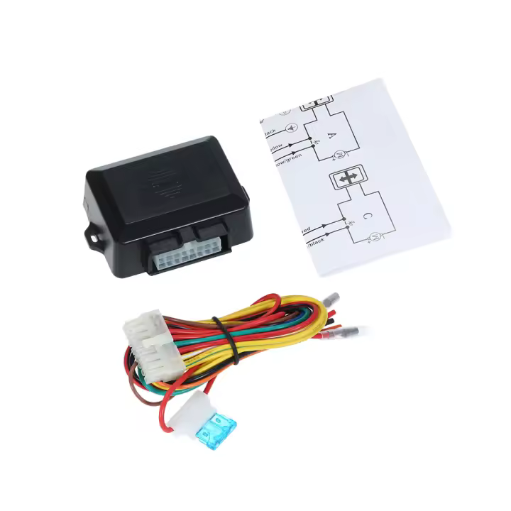 Módulo De Control De Ventanas Automáticas 12V Universal Para Coches Con 4 Puertas Cerrador De Ventanas Con Enchufe De Cable - 1
