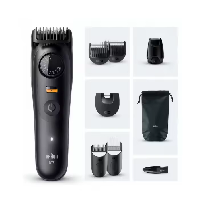 BRAUN BT5560 / Recortadora de barba con 8 accesorios - 1