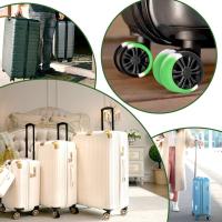 Protección Para Ruedas De Maleta De Silicona 4/8PCS/Set Reducción Silenciosa De Ruido Protección De Desgaste Para Ruedas De Maleta Cubierta Para Ruedas De Equipaje - details 5