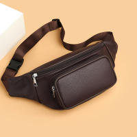 Bolsa De Cintura Para Hombre De Cuero Genuino 100% Mini Viaje Fanny Pack Bolsa De Cinturón De Cuero Para Teléfono Móvil Estilo Casual - details 4