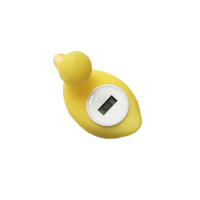 Termómetro De Agua Para Ducha Con Sensor LED Y Alarma Antisalida Indicador De Calor Colorido Termómetro De Baño Resistente Al Agua En Forma De Pato Cartoon - details 4