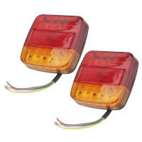 Luces Traseras LED Para Camión Y Remolque 12V Luces De Freno Y Señalización De Posición Adecuadas Para Toyota Honda Nissan Y Más Accesorios De Coche - details 3