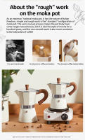 Pot De Café Moka De 150/300ml Con Mango De Madera Hacer Espresso Italiano Accesorios De Café Para El Hogar Material Aluminio - details 2