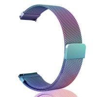 Correa De Acero Inoxidable Estilo Milanés 22mm Para Xiaomi Redmi Watch 3 Compatible Con Galaxy Watch 6 5 4 40 44mm Cierre Seguro Unisex - details 4