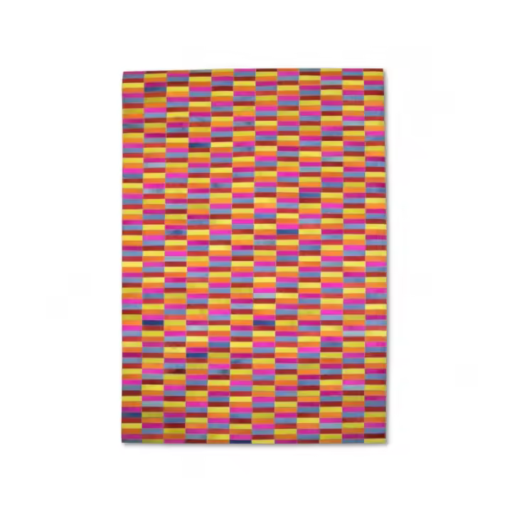 Alfombra Patchwork Piel de Vaca WARM - Varias medidas - Zerimar. - 1