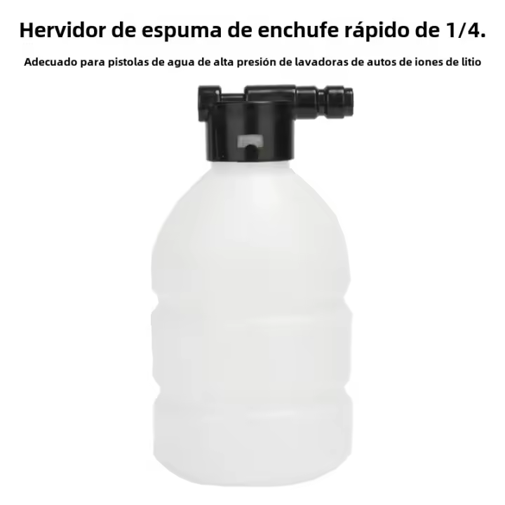 Generador De Espuma Para Lavado De Coche 300ml Con Potencia Ajustable 1/4 INCH Para Máquina De Lavado a Presión - 1