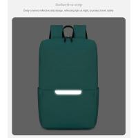 Mochila Para Hombre Con Bandas Reflectorizantes Bolso De Computadora Ultra Ligero Gran Capacidad Estudiante Para Viajes Y Trabajo - details 4