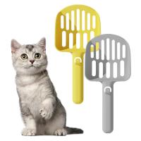 Gran Cuchara Para Papel Higiénico De Gato Macron Color Limpieza De La Caja De Orina Longitud Del Manillar Para Facilitar El Uso Material Plástico - details 0
