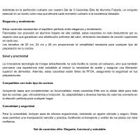 Elite Set de 3 Cacerolas Aluminio Forjado | Antiadherente Tricapa | Apto para Gas, Vitrocerámica E Inducción - details 0