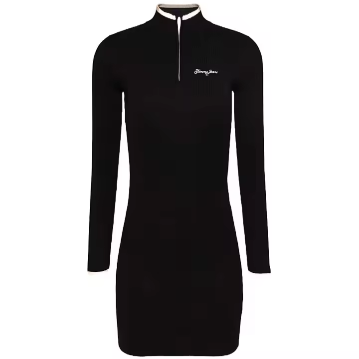 Vestidos Tommy Jeans para Mujer en color Negro - 1