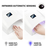Lámpara Profesional De Secado Rápido Para Uñas Con Sensor Infrarrojo Y 33 LED Tiempo Variable Para Polvos De Uñas En Casa Y Salón - details 4