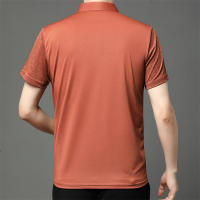 Camisa Polo Para Hombre Casual De Color Sólido Manga Corta Transpirable Cómoda Versátil Top Moda Negocios New Men's Business - details 20