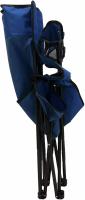 BIT Silla Plegable de Camping de Acero con funda incluida, 50x50x80cm, Silla de Acampada Plegable, Ideal para Camping o Pesca, Estructura de Acero Resistente y Asiento de Lona Impermeable - details 2
