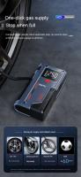 Arrancador de batería de coche 4 en 1 con compresor de aire, cargador de refuerzo portátil de 20000mAh, potente dispositivo de arranque de batería de coche de 1000a - details 5