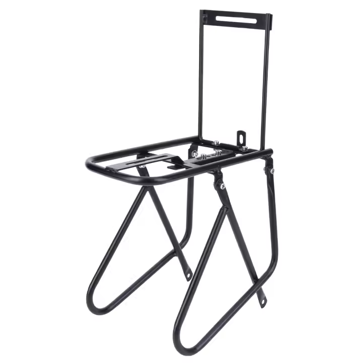 Alforja De Bicicleta Porta-Mochila De Acero Con Capacidad De Carga De 15kg Accesorios Para Bicicleta De Montaña Soporte Frontal Para Equipaje - 1