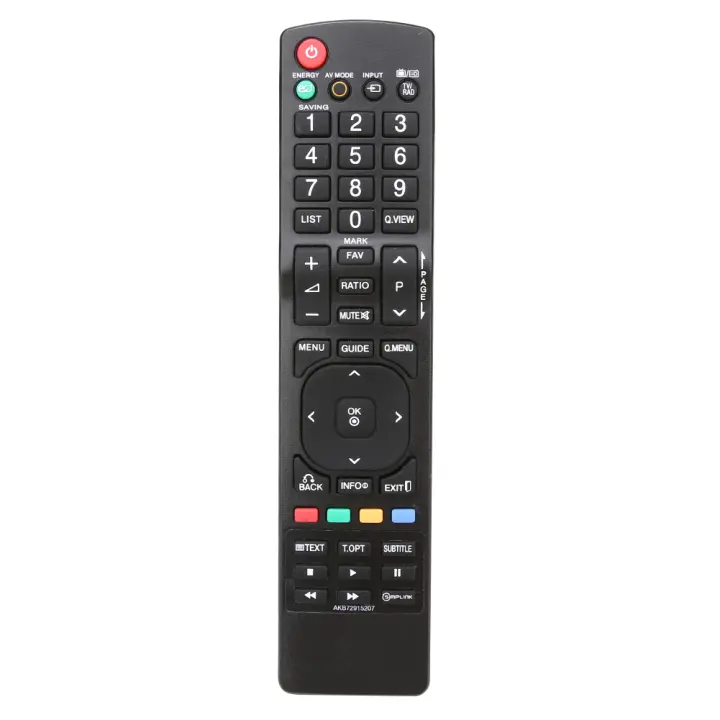 Control Remoto Portátil Para Televisión Batería Potenciada Piezas De Repuesto Accesorios Compatible Con LG AKB72915206 55LD520 - 1