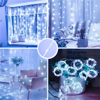 Guirnalda De Luces LED Para Ventana 6x3M/3x3m Con Control Remoto Y Alimentación USB Decoración Navideña Para Casa - details 9