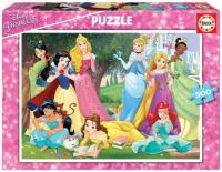 Educa - Puzzle de 500 Piezas para Adultos | Princesas Disney. Incluye Pegamento Fix Puzzle. Medida una Vez montado: 46 x 34 cm. A Partir de 11 años - details 2