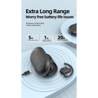Auriculares inalámbricos de auriculares de juego TWS con gancho de oreja - auriculares bluetooth con caja de carga de baja latencia auriculares TWS adecuados para jugadores / corredores / gimnastas / deportes - details 4