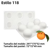 Molde De Galletas De Silicona SHENHONG Con Diseño De Frutas Mousse De Naranja Manzana Pera Mango Durazno Herramientas De Decoración De Postres - details 16