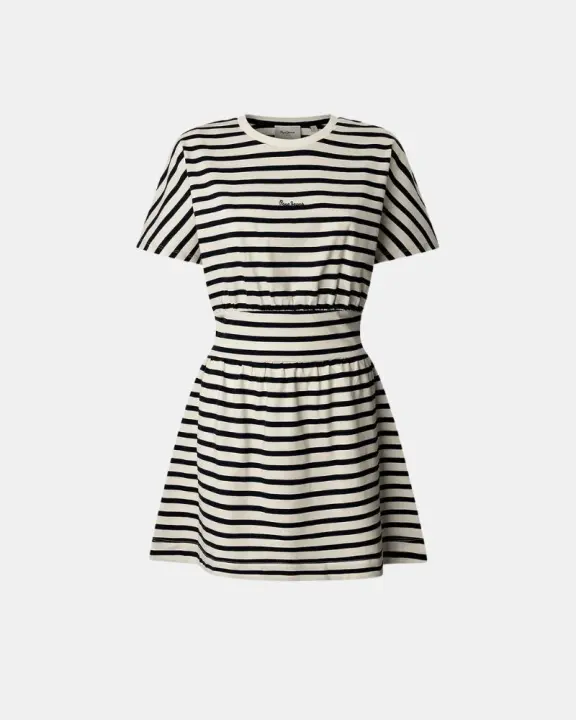 PEPE JEANS PL953744 VANIA Vestidos  Manga corta Mujer Azul - 1