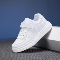 Nuevos Zapatos Para Niños Tenis Deportivos Casuales Para Niñas Zapatillas De Caminar Cuero Suave Suela Suave Pequeños Zapatos Blancos - details 11
