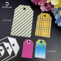 Alinacutle 3pcs Etched Dies Conjunto De Etiquetas Cortadora De Metal Para Scrapbooking Papel Y Manualidades Estilo Artístico - details 0