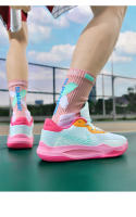 Zapatos De Baloncesto Profesionales Para Hombres Y Mujeres Antideslizantes Y Antichoque Rebound Combat Estudiantes 2024 Otoño Nuevo - details 15